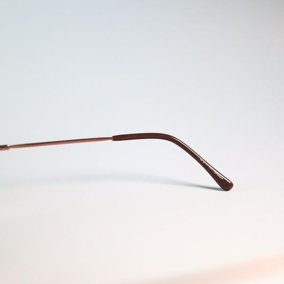 Bend-a-Bout Flex Titanium hinges eyeglasses golden frame 51-17 135 Champagne N14 - Picture 8 of 11